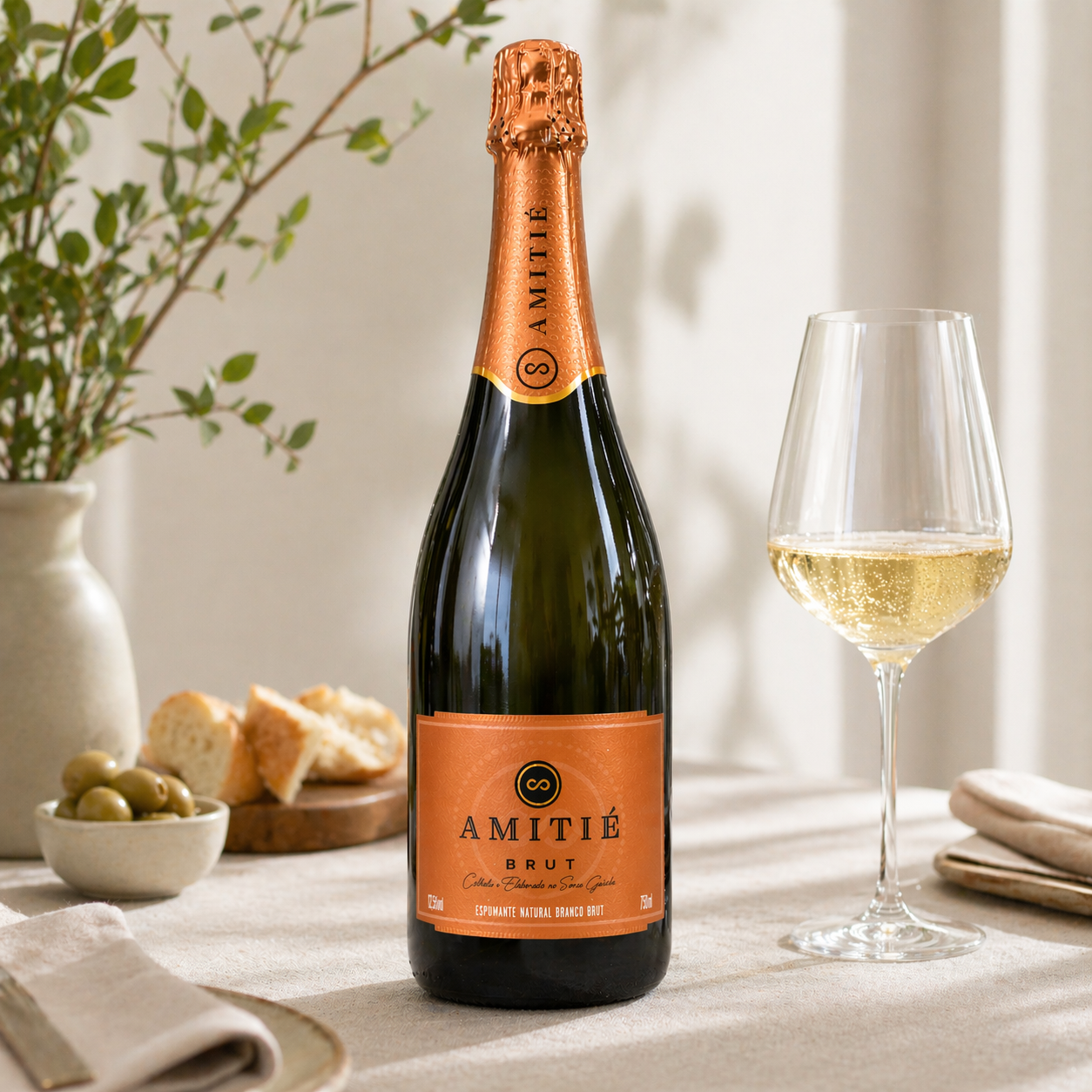 Espumante Amitié Brut - Imagem 2