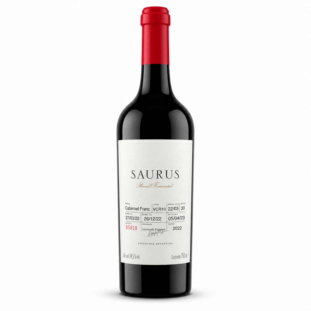 Saurus Barrel Fermented Cabernet Franc